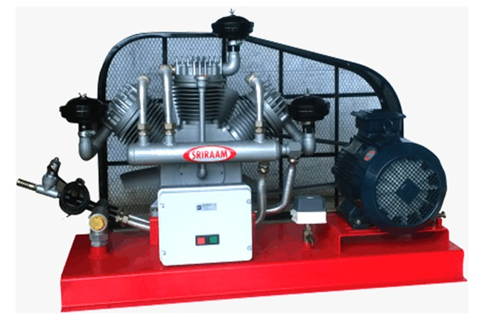Base Mount Type Air Compressor